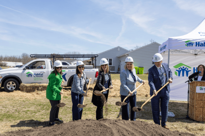 Habitat ground breaking Fort Atkinson
