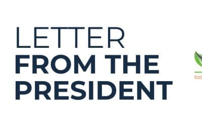 Letter from President header Letter from the President header, with pic of D. Reinbold